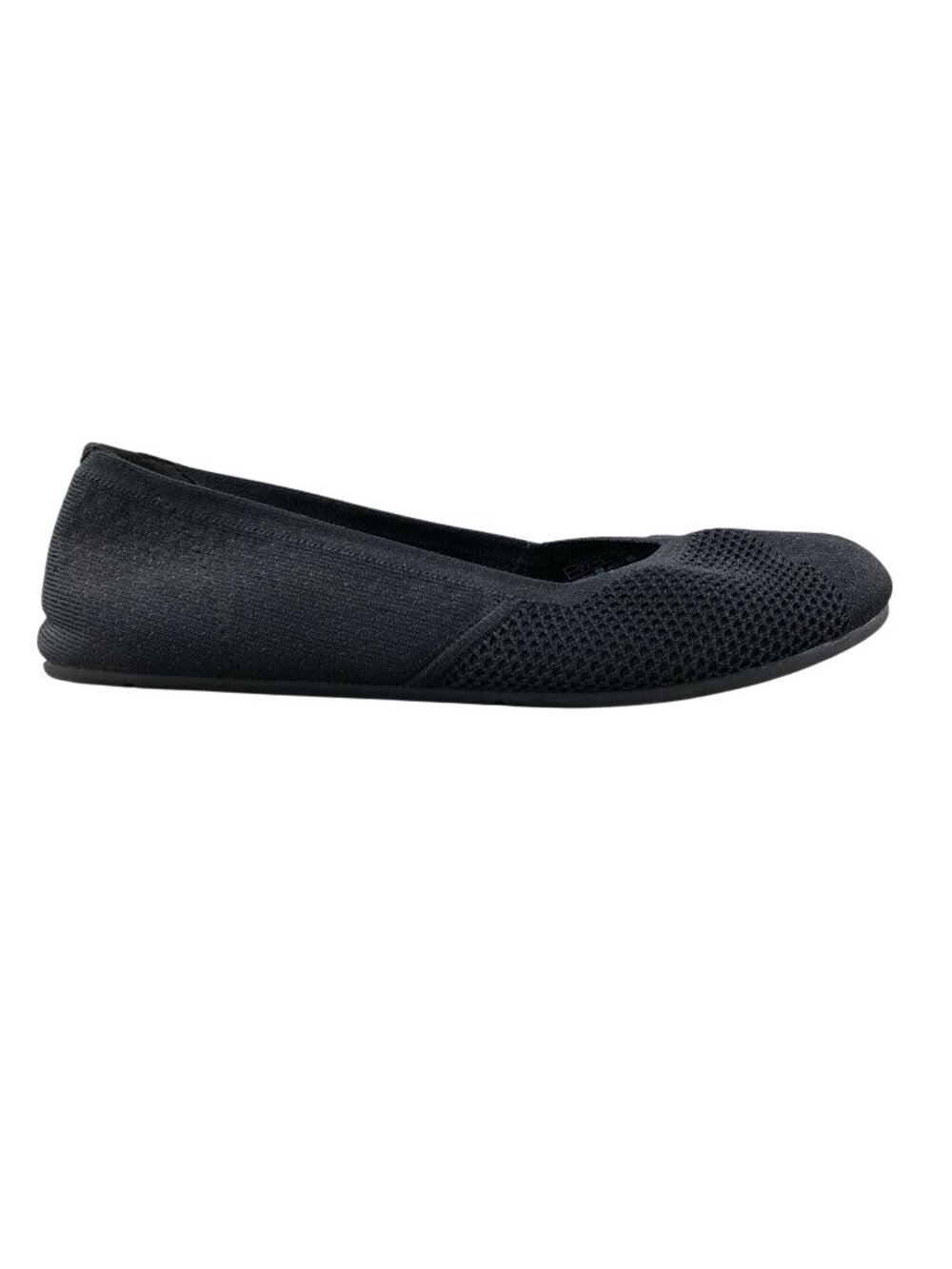 Xero Shoes Womens Size 9.5 Phoenix Knit Black Slip On Barefoot Ballet Flats FLAW